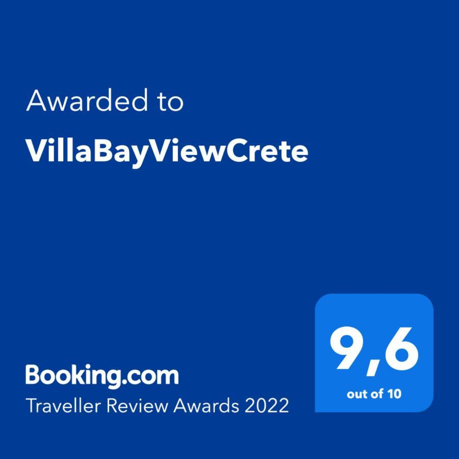 Villabayviewcrete Hersónissos Extérieur photo